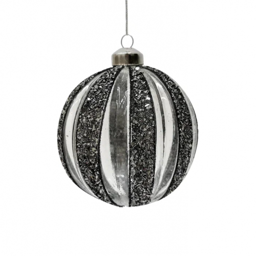 Набор стеклянных шаров Чародейка 100 мм., 6 шт., Christmas DeLuxe (13135)