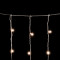 Светодиодный мерцающий облегченный занавес 2*3 м, 220V., 600 теплых белых LED ламп, прозрачный ПВХ, Beauty Led (PCL600NOTBL-10-2WW)