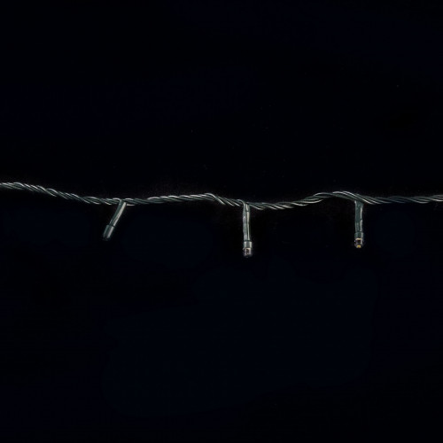 Светодиодная нить 13.5 м., 220V, 200 теплых белых LED ламп, контроллер, черный провод, Winner Light (ww.01.5B.200-)