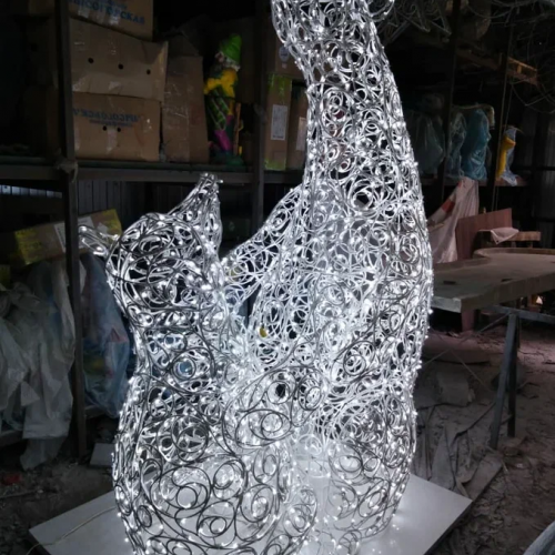 Светодиодная фигура Медведица с медвежонком 230 см., Сад Радости (SR163)