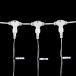  Светодиодный занавес с колпачком 2*3 м., 600 белых LED ламп, прозрачный провод ПВХ, IP65, LTC (PCL602CAP-10-2W)