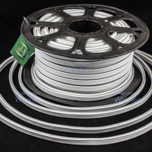 Гибкий Неон двухсторонний 7*15 мм., синие LED лампы 120 шт на 1 м, бухта 50 м, Winner (052.50.15.120B)