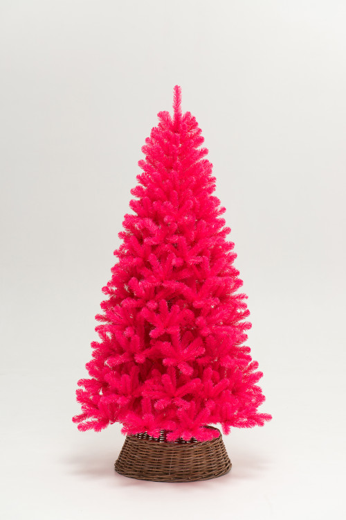 Искусственная елка Карнавал - Дерзкая Фуксия 210 см., мягкая хвоя, ЕлкиТорг (171210)