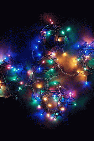 Светодиодная гирлянда Пятиминутка для ели высотой 1.5 м., 120 разноцветных LED ламп, зеленый ПВХ, Beauty Led (GFM120C-14-1M)