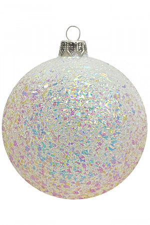 Шар пластиковый Серпантин, 150 мм., 1 шт., белый, ПромЕлка (ШИПЛС-150White)