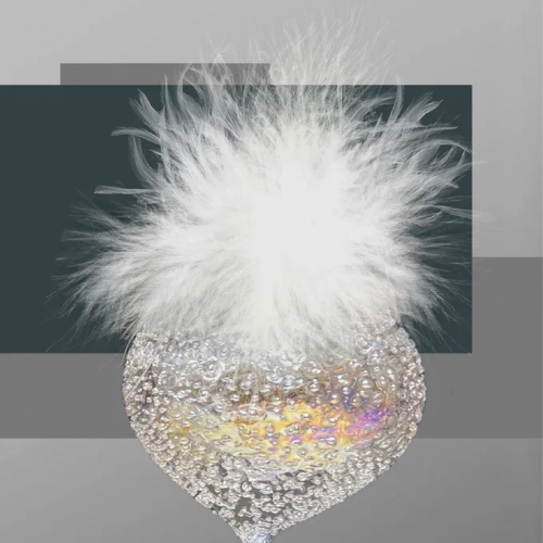 Набор стеклянных украшений Ледяной дождь 80 мм., 9 шт., шар, капля, луковка, прозрачный, Christmas DeLuxe (14033)