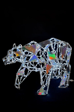 Светодиодная фигура Медведь полигональный 70 см., Сад Радости (SR165)