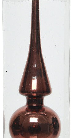 Елочная макушка Classic 26 см, палисандровый, стекло, KAEMINGK (114749)