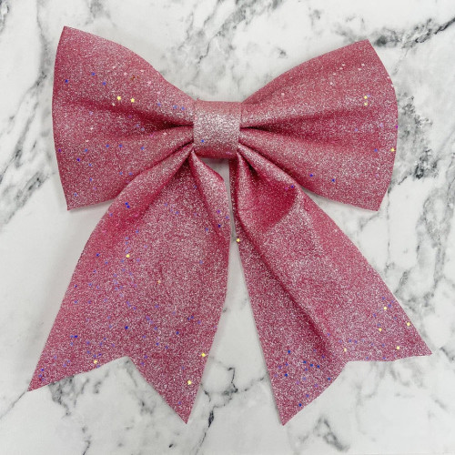 Бант Марго 30x34 см., 1 шт., розовый, Christmas DeLuxe (86838)