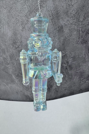 Елочное украшение Солдат 12 см., акрил, Christmas DeLuxe (13090)