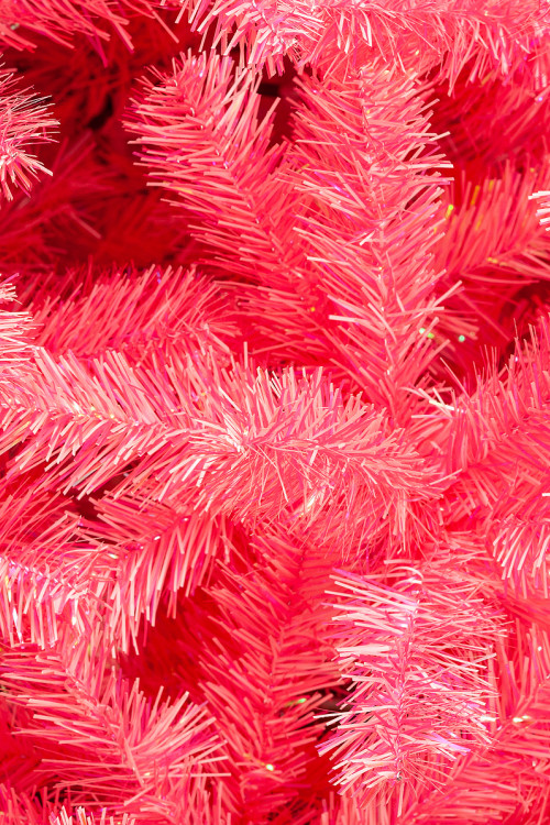 Искусственная елка Искристая 180 см., розовая, мягкая хвоя, ЕлкиТорг (151180)