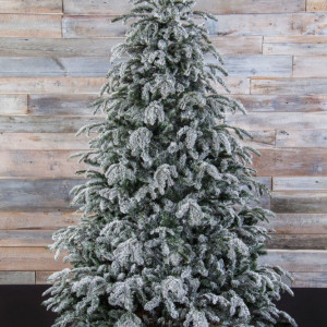 Ель искусственная Стильная заснеженная 120 см., литая хвоя+пвх, Black Box (74446)