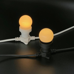 Лампа Ø45 мм. для Белт-лайта 220В, Цоколь E27, 2Вт, Тепло-Белая, LTC (LAMP1-2WW)