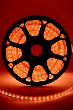 Неон торцевой 14*10 мм., 220V, красные LED лампы 100 шт на 1 м, бухта 50 м, Beauty Led (LCT-2R)