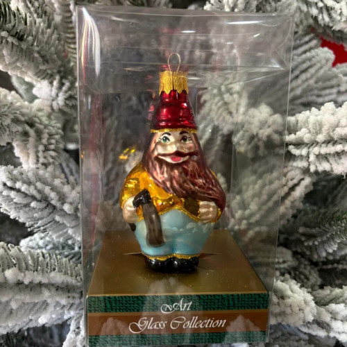 Формовая игрушка Карабас-Барабас 10 см., стекло, Витус (А445)