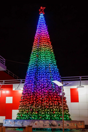 Комплект освещения 3D Премиум для елей высотой 22 м., 64 шт. * 22 м., Green Trees (3D22)