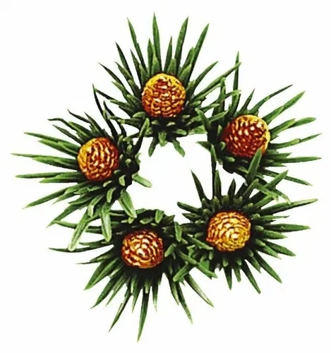 Украшение для горок рождественских &quot;Венок&quot; (052-80)