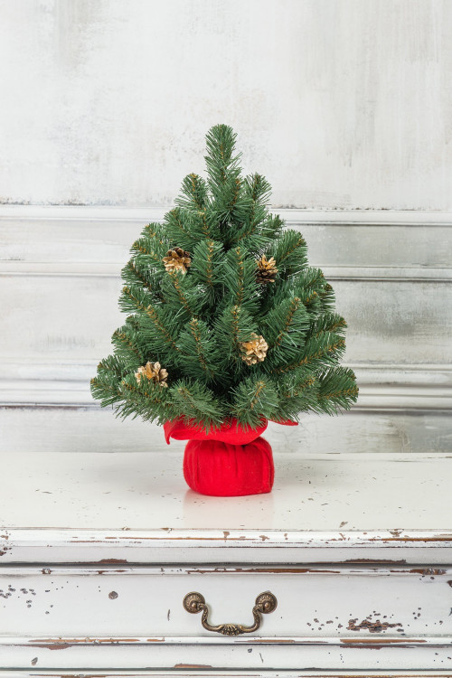 Искусственная ель Нарядная в мешочке 60 см., мягкая хвоя, ЕлкиТорг (107060)