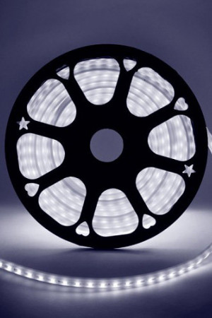 Неон торцевой 14*10 мм., 220V, белые LED лампы 100 шт на 1 м, бухта 50 м, Beauty Led (LCT-2W)