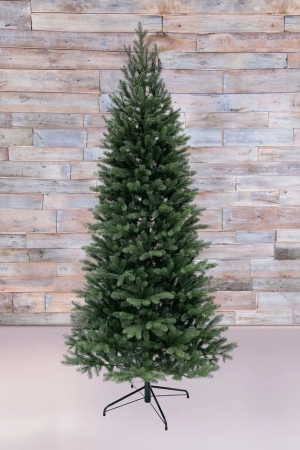 Искусственная елка Швейцарская стройная 185 см., 100% литая хвоя, Black Box (74622)