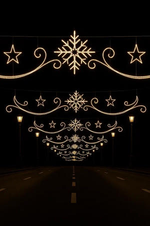 Светодиодная растяжка Праздник 500 см., Сад Радости (SR366)