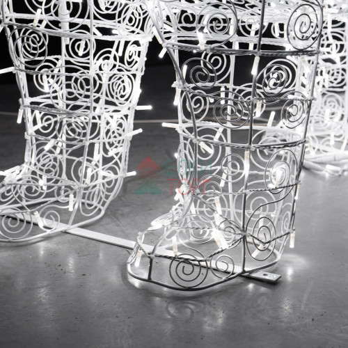 Светодиодная фигура Медведь 1,18 м., белый, Conso (OL304)