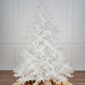 Искусственная ель Монблан хрустальная 210 см, 100% Литая хвоя, Max Christmas (ЕЛМХ21)