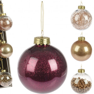 Набор пластиковых шаров Брусниичный коктель 80 мм., 27 шт., Koopman (AWR100500) 