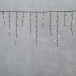 Светодиодная бахрома 4,9*0,5 м., 240 экстра теплых белых LED ламп, черный провод ПВХ, Beauty Led (PIL240-11-2EWW)