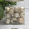 Набор пластиковых шаров Эллада 26 шт., шампань, Christmas DeLuxe (87028)