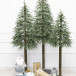 Искусственная елка Донская 210 см., 100% литая хвоя, ЕлкиТорг (249210)