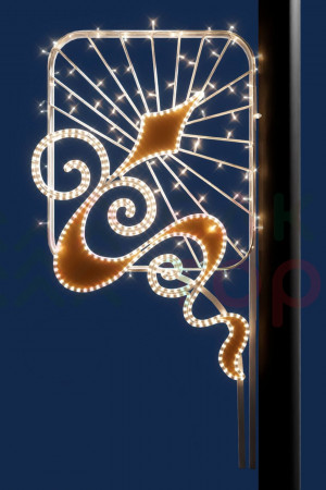 Светодиодная консоль Бенгальская свеча 76*125 см., 220В, Conso (KPF-026-L001)