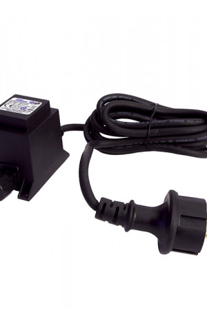 Трансформатор 4,8W. для силиконовых нитей 24В., до 100 LED, провод черный каучук, IP65, Beauty Led (EA05-100L)