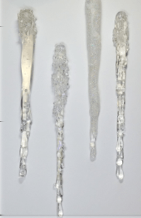 Елочное украшение Сосулька в ассортименте, 180 мм (СС-1)