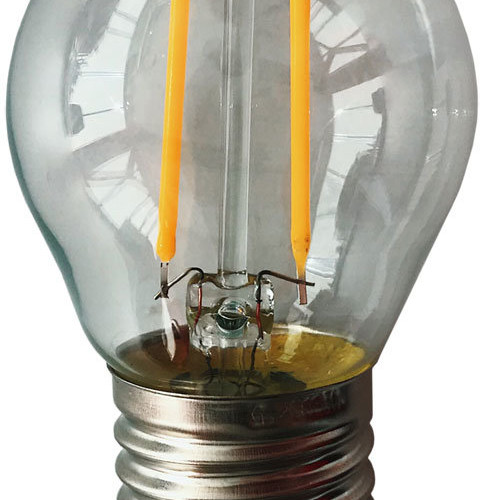 Лампа филаментная для Белт-лайта 45 мм., теплый белый свет, Е27, 2Вт, Rich LED (RL-B-E27-G45T2-2W-TWW)