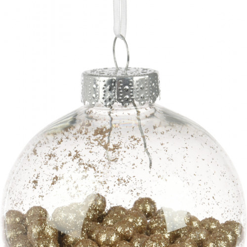 Набор пластиковых шаров Биссер в голубой дымке 80 мм., 27 шт., Koopman (AWR100520)