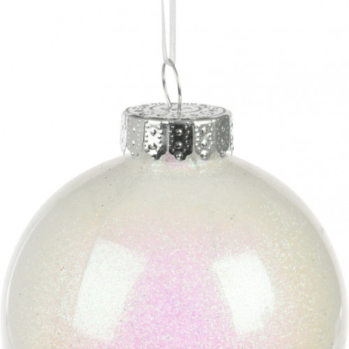 Набор пластиковых шаров Биссер в голубой дымке 80 мм., 27 шт., Koopman (AWR100520)