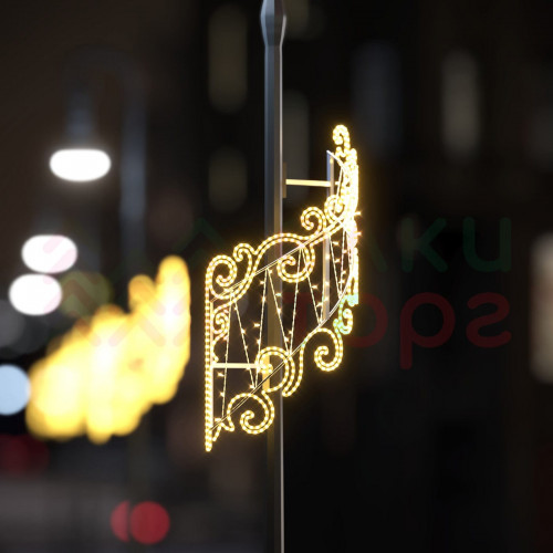 Светодиодная модульная консоль Винтовая 65*120*36 см., 220В, Conso (KON-003-0001)