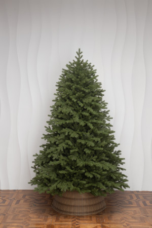 Искусственная елка Михайловская 240 см., 100% литая хвоя, ЕлкиТорг (242240)