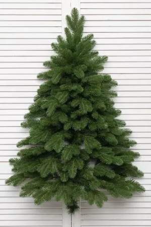 Искусственная елка Царская Де Люкс настенная 60 см., 100% Литая хвоя, ЕлкиТорг (125060)