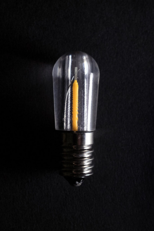 Лампа для Мини Белт-лайта, Цоколь Е14, Белая, LTC (LAMP14-1W)