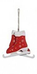 Украшение из дерева Коньки красные 12*10 см., House of Seasons (83222/2)
