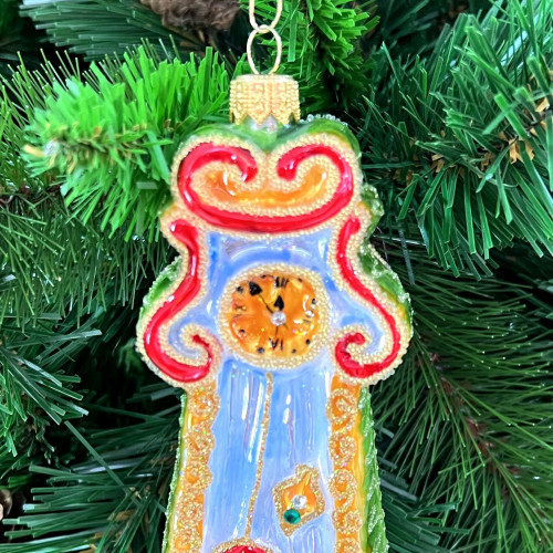 Набор стеклянных игрушек Золушка, красный, 3 шт., Irena CO (63120/1)