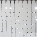 Светодиодный занавес 2*2 м., 400 LED, холодно белый, статика, черный провод каучук, LTC (ECO402-1-2W)
