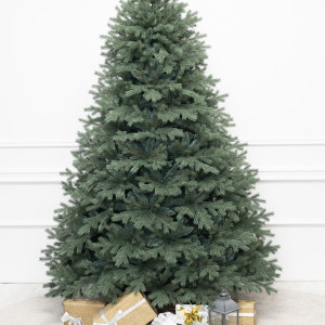 Искусственная елка Кремлевская голубая 240 см., Литая хвоя+ПВХ, ЕлкиТорг (19240)