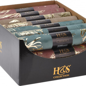 Новогодняя дорожка для стола Сияние Арктики 28*270 см., пудра, Koopman (767612280/1)