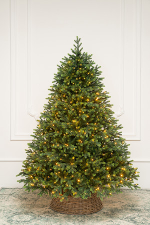 Искусственная елка Венецианская 210 см., 510 мульти/теплых белых Led ламп (2в1), Литая хвоя+ПВХ, ЕлкиТорг (175210)