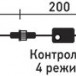 Светодиодная нить с эффектом бегущий огонь 30 м, 24V., 640 холодных белых LED ламп, прозрачный провод, Beauty Led (EST640-4F10-1W)