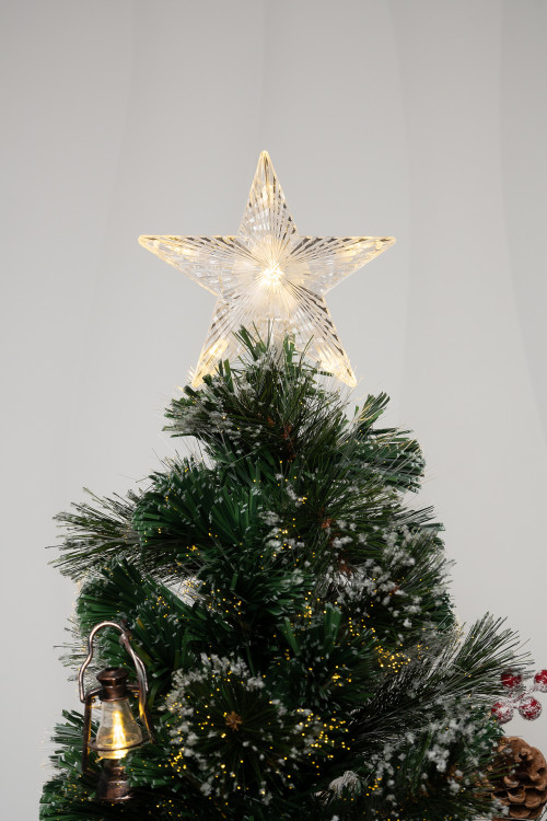 Оптоволоконная елка с LED лампочками Рождественские Огни 150 см., леска+пвх, контроллер (Т2301-150)