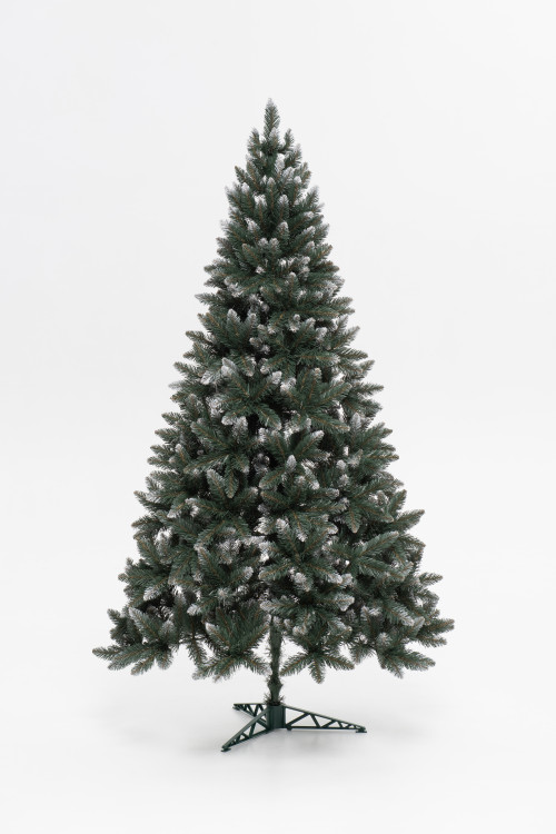 Искусственная елка Костромская иней 210 см., мягкая хвоя ПВХ, ЕлкиТорг (250210)